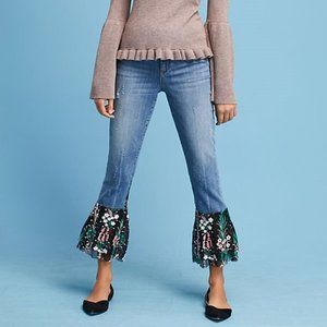 Anthropologie Pilcro Mid-Rise Slim Boyfreind Jean